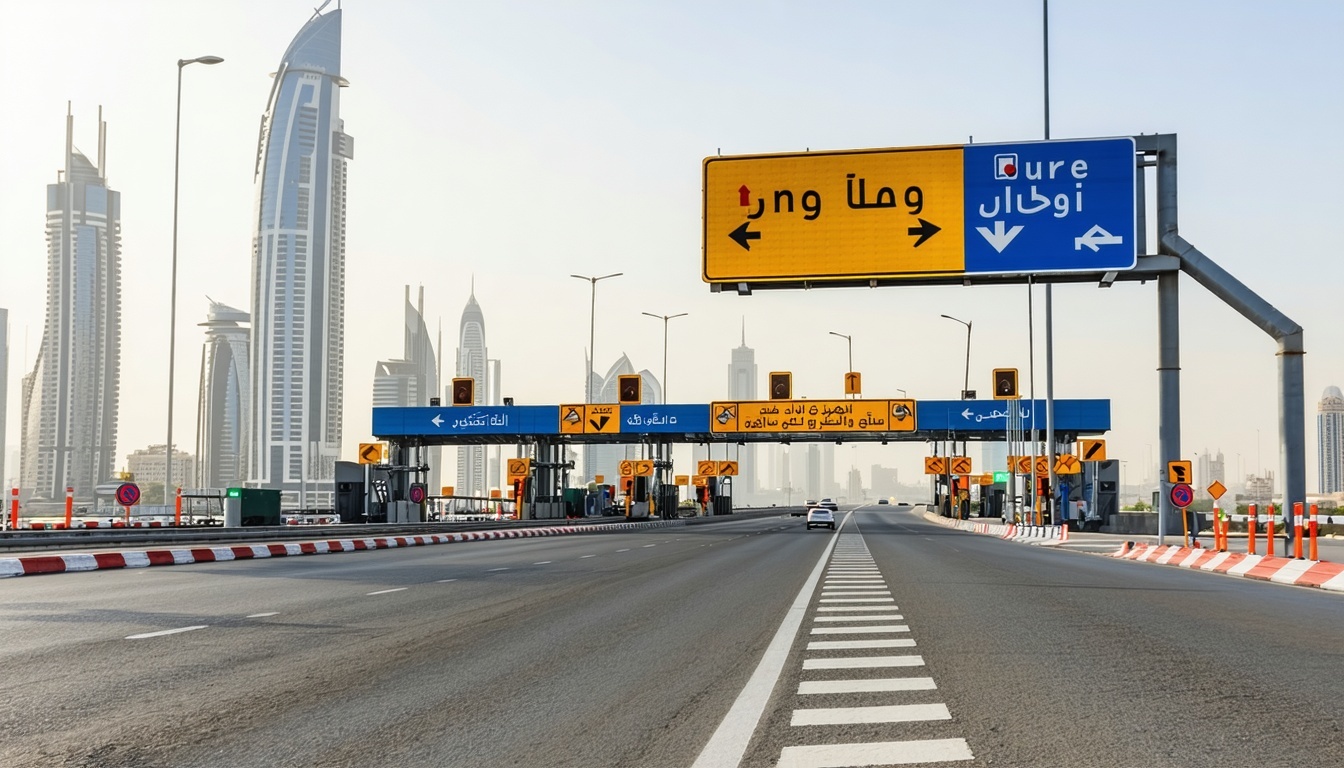 Secure and reliable toll system in Dubai